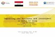 Introduction: Improving the business and investment climate in Iraq