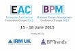 Birkbeck University of London explains Operational Excellence at IRM BPM 2015
