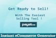 Get Ready to Sell: With The Easiest Selling Tool