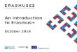 Erasmus+  presentation