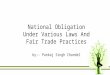 Fair trade practices ppt by pankaj