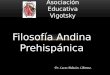 Filosofía andina prehispánica