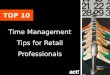 Top 10 Time Management Tips for Retail Professionals