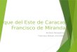 Analisis paisajistico Parque del Este Francisco de Miranda