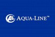Презентация изделий компании Aqua-Line (светильники, водопады)