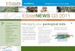 ESdat Newsletter Q3 2011. Managing geological data, State groundwater data in ESdat, Labs– SGS Environmental, Training discounts, Tata Steel purchases ESdat