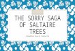 The sorry saga of saltaire trees