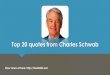 Top 20 quotes from Charles Schwab