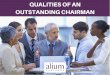 Qualities of an Outstanding Chairman