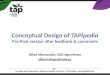 Conceptual Design of TAPipedia: pre-final version