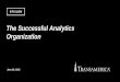 The successful analytics organization - Epsilon and Transamerica, LIMRA Data Conference 2015