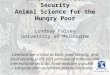 Livestock and Food Security