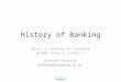 Banking history