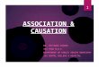 Association & causation