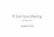 Aia update ri task force meet 20th jan