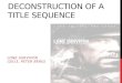Title Sequence Deconstruction (Lone Survivor)