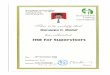 HEALTH SAFETY ENVIRONMENTAL TRAINING CERTIFICATES