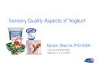 Ranjan SharmaSensory Quality aspects of yogurt July 112013