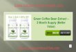 Green coffee extract weight loss