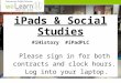 iPads & Social Studies