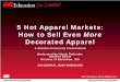 Hot Decorated Apparel Markets