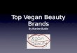 Top Vegan Beauty Brands