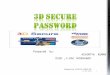 3 d secure password