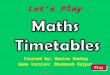 Level 1 Maths Timetable Game