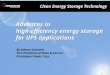 Clean Energy Storage Technology Advances in