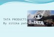 list ofTata products