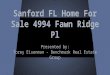 Sanford FL Home For Sale - 4994 Fawn Ridge Pl