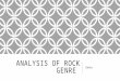 Analysis of rock genre