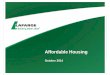 Lafarge Affordable Housing Oct14
