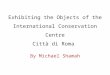 Exhibiting the finds of the icc   michael shamah