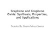Graphene and graphene oxide