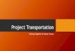 Project transportation Presentation
