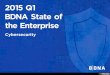 2015 Q1 BDNA State of the Enterprise - Cybersecurity