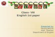 Class 8 english lesson 5 bangladeshi cusion
