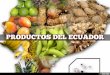 Productos del Ecuador