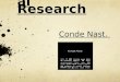 Conde Nast Institutional Research