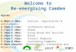 Re-energising camden event presentations