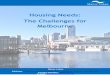 Housing Needs:  The Challenges for Melbourne