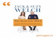30 nuggets-tips about Real Life MBA - Jack and Suzy Welch