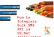 How to integrate bulk sms api in vb.net