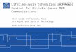 Lifetime-Aware Scheduling and Power Control for Cellular-based M2M Communications