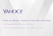 Hadoop Summit 2015: Hive at Yahoo: Letters from the Trenches
