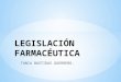 Legislación farmacéutica