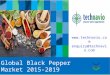 Global Black Pepper Market 2015-2019