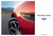 2015 Ford Taurus SHO Information Brochure- Bloomington Ford, a Dealership For Indianapolis, Greenwood, Martinsville, Bedford, Indiana