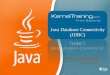 An Introduction to Java Database Conenctivity